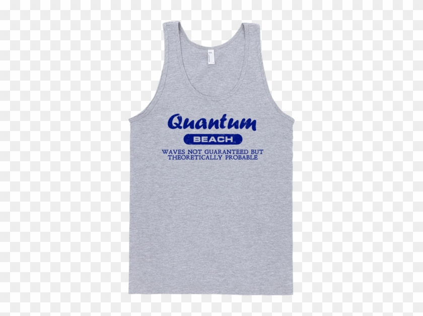 Quantum Beach Waves Not Guaranteed But Theoretically - Active Tank Clipart