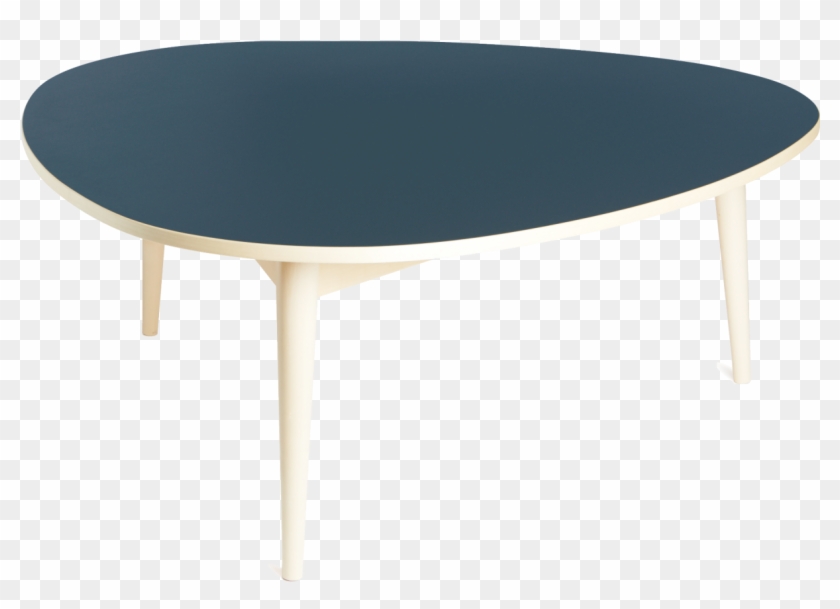 Three-round Table, Low Model 1949/1950 Smoky Blue - Coffee Table Clipart