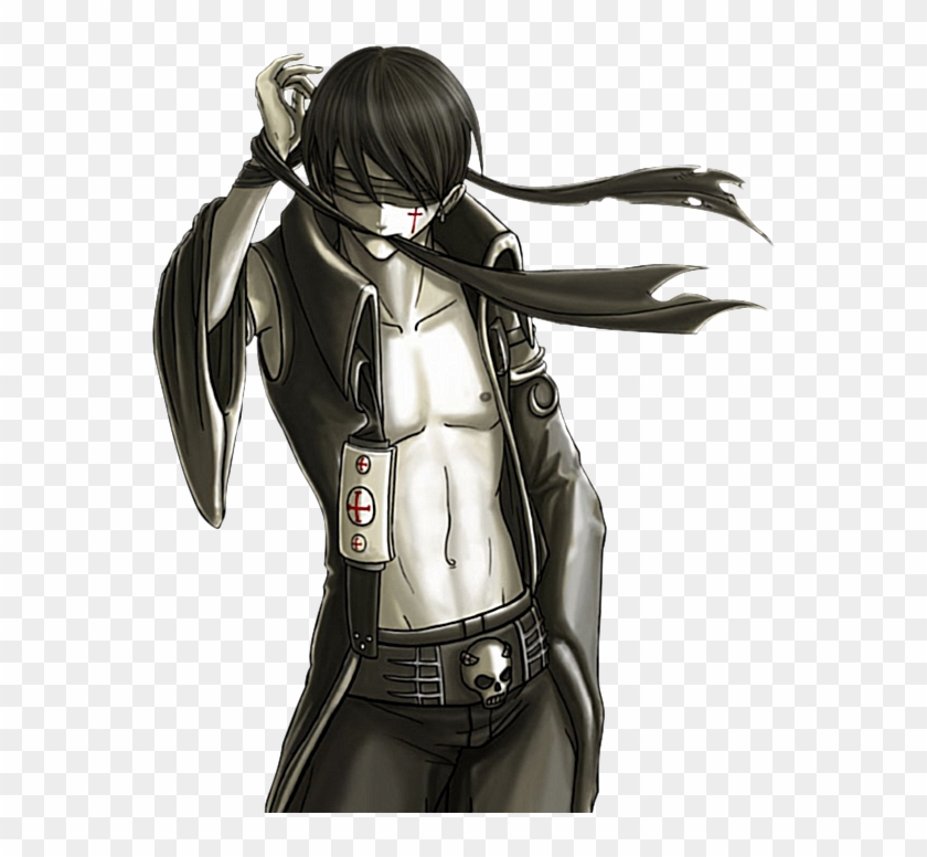 Hot Anime Ninja Guy Clipart