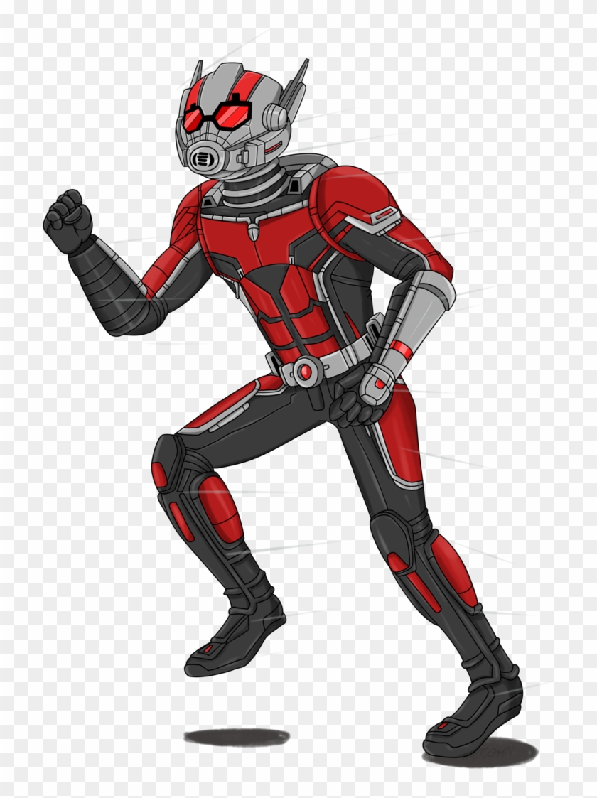Antman Drawing Deadpool - Ant-man Clipart