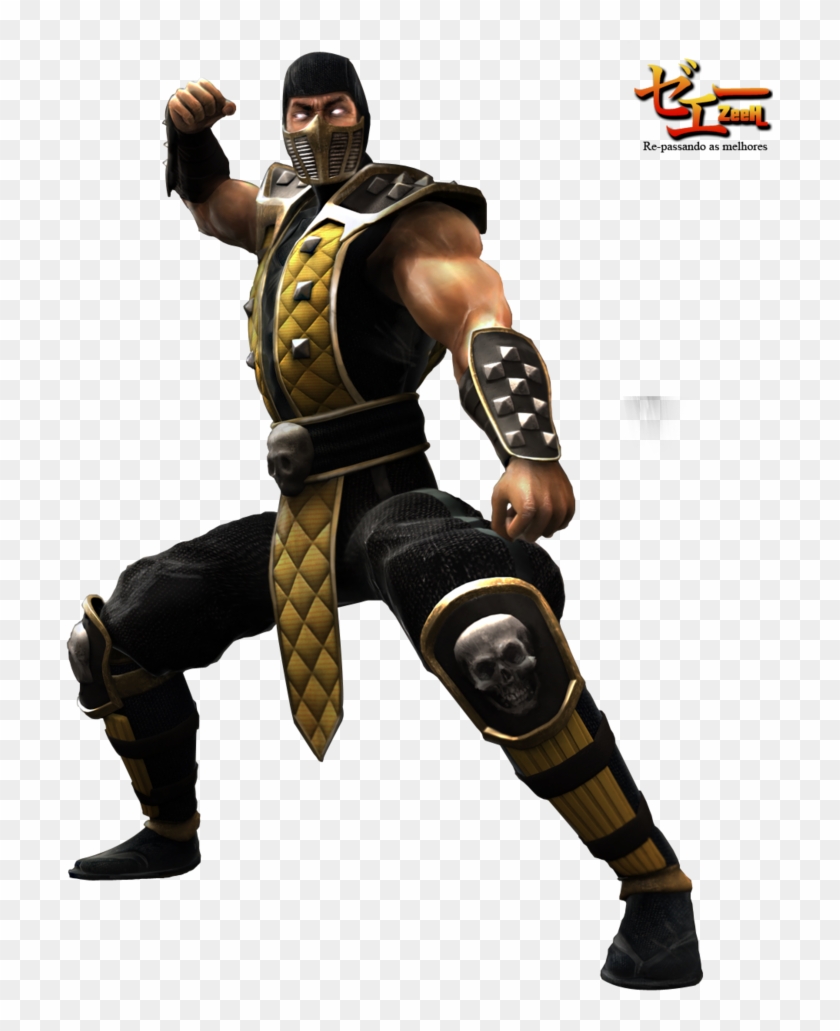 Scorpion Photo Scorpion2 - Mortal Kombat Shaolin Monks Games Clipart #2465437