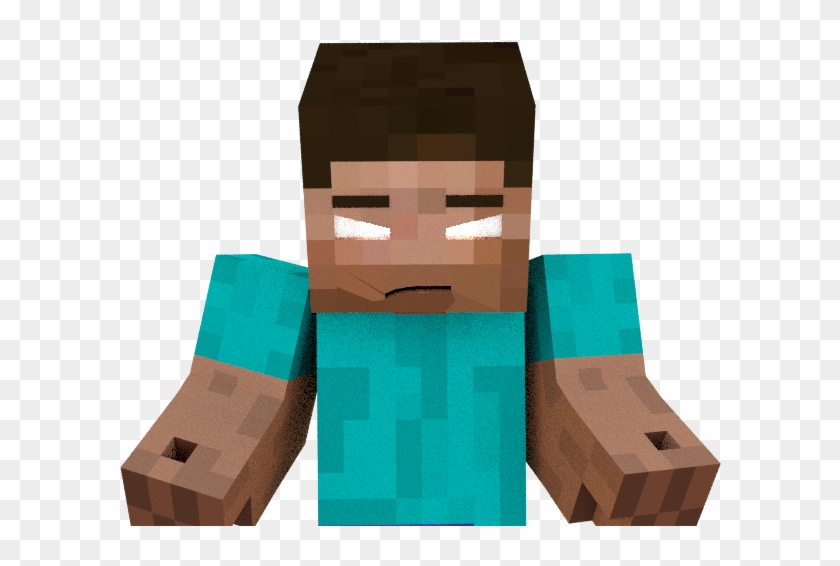 Portrait Of Herobrine From Minecraft - Wood Clipart #2465439