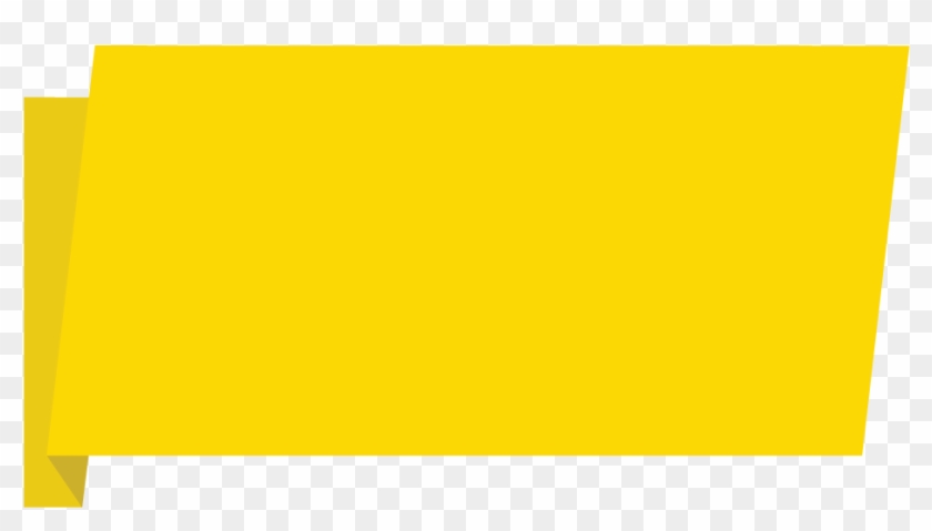 Yellow Banner Download Png Image - Black And Yellow Banner Png Clipart #2465791