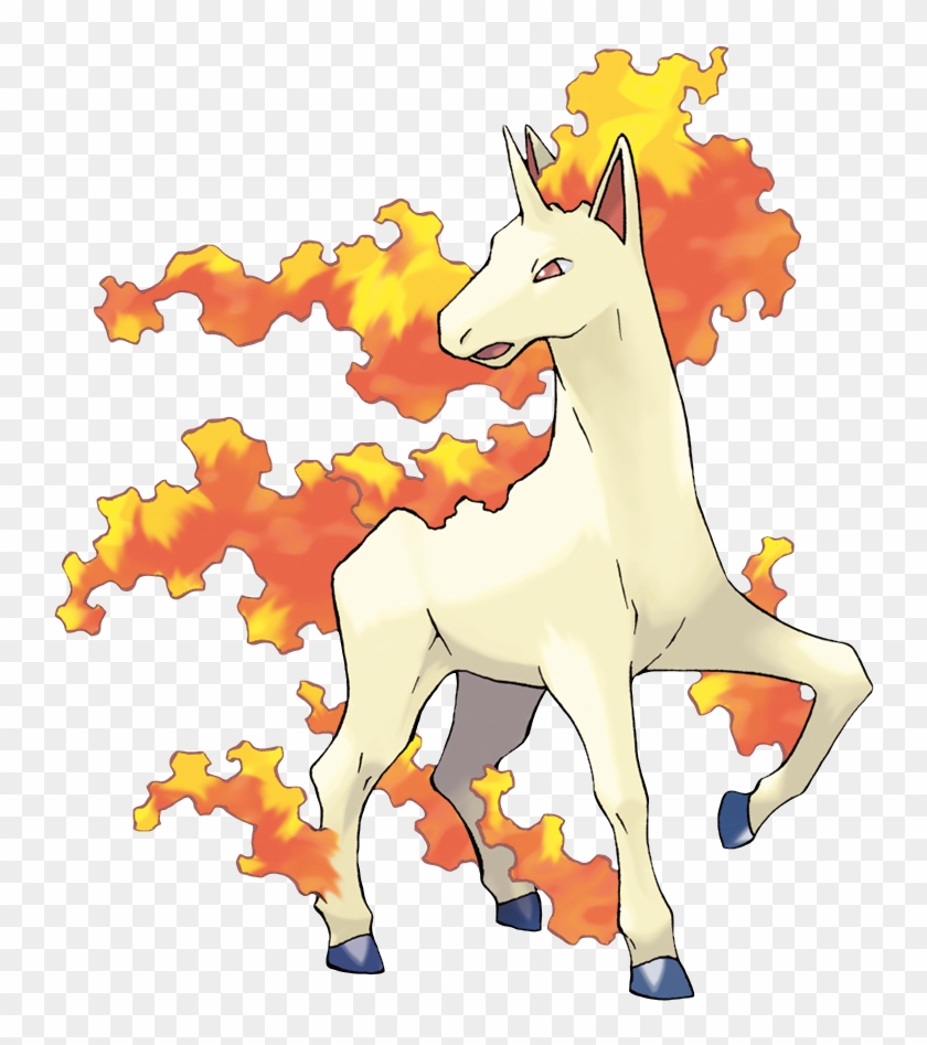 Rapidash - Pokemon Rapidash Clipart