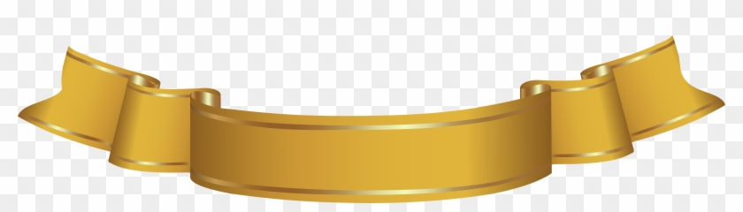 View Full Size - Yellow Banner Clipart - Png Download #2465866