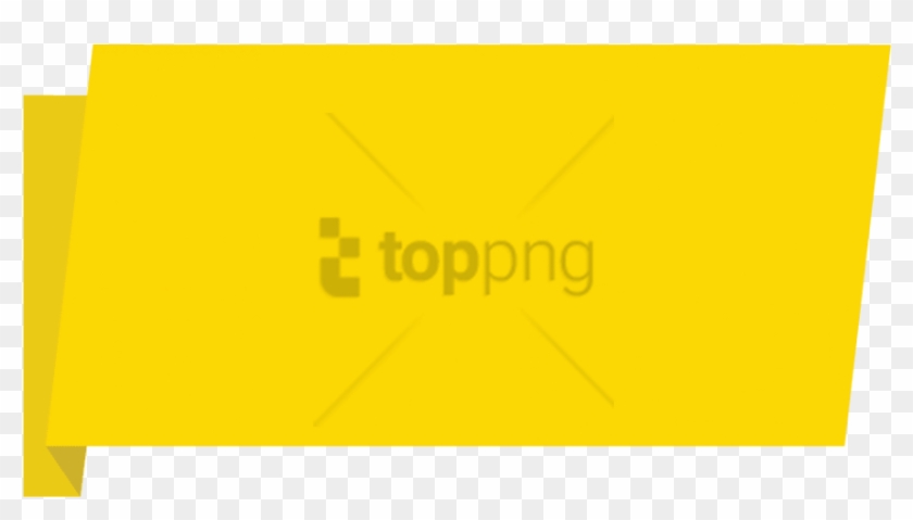Free Png Banner Yellow Png Image With Transparent Background - Parallel Clipart
