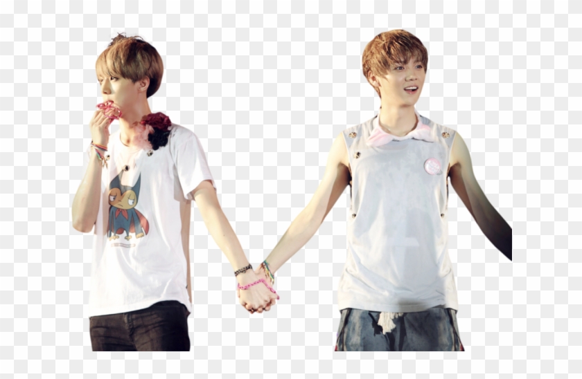 #exo #luhan #sehun - Luhan And Sehun Png Clipart