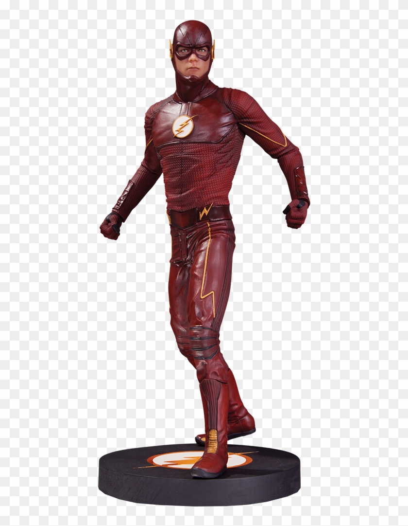 The Flash Statue - Dc Collectibles Flash Statue Clipart #2466786