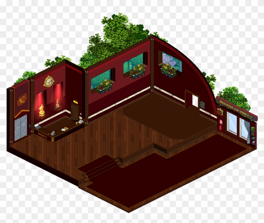 Background Habbo Café Clipart