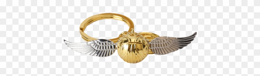 Snitch Vector Wing Badge - Golden Snitch Keychain Clipart #2467108