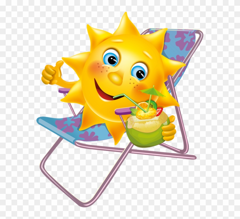 Tubes Soleil Lune Smile Pinterest Smiley Smileys Ⓒ - Vacation Smiley Faces Clipart #2467145