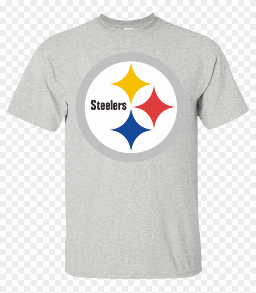 Pittsburgh Steelers Logo Football Men's T-shirt - Logos And Uniforms Of The Pittsburgh Steelers Clipart #2467264