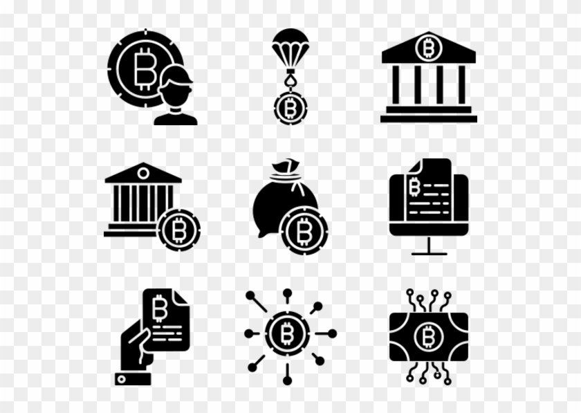 Cryptocurrency - Transparent Background Travel Icons Clipart