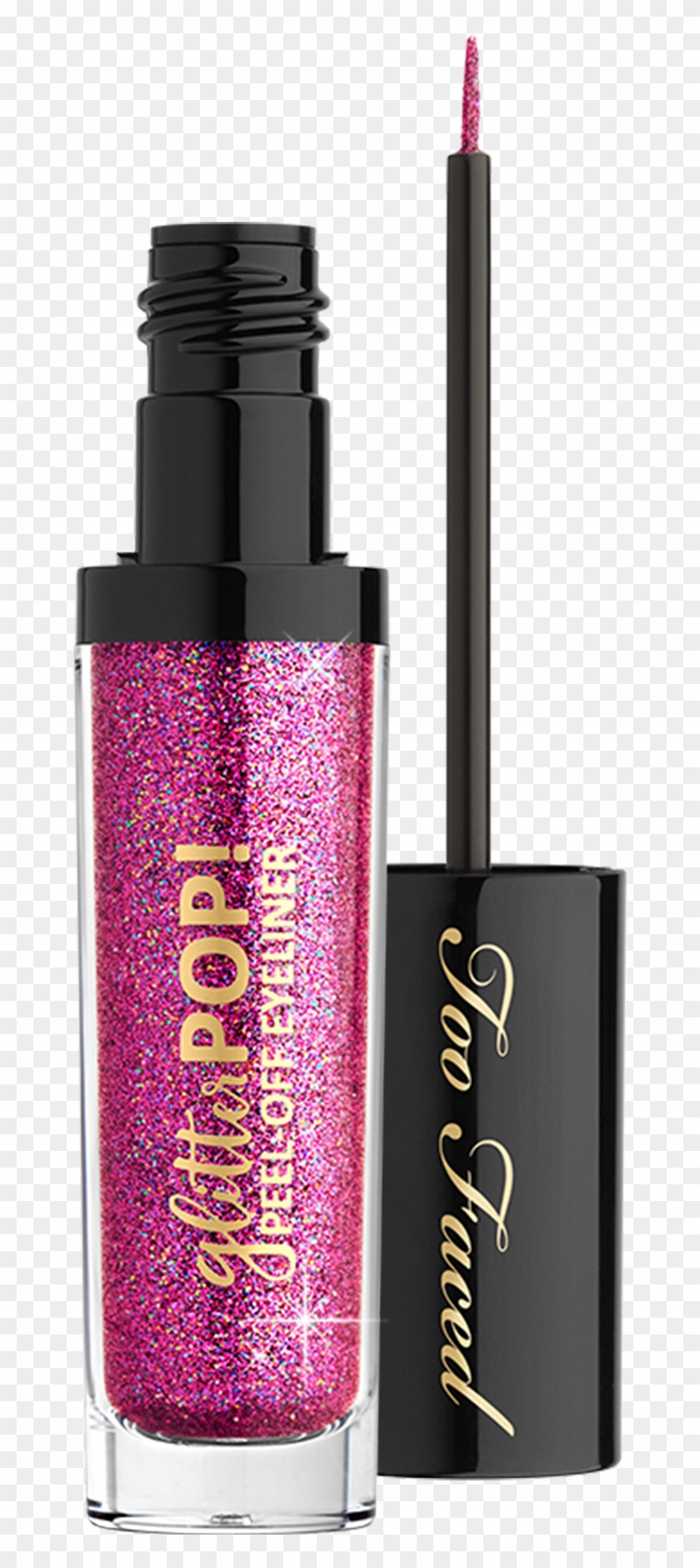 Silver Glitter Eyeliner Too Faced , Png Download - Too Faced Glitter Pop Eyeliner Yes Way Rose Clipart #2467549