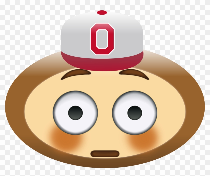 Brutus Emoji Buckeyes Football, Ohio State Football, - Crying Ohio State Buckeye Clipart