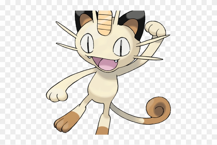 Pokemon Clipart Pokemon Hat - Pokemon Meowth Vector - Png Download #2467703