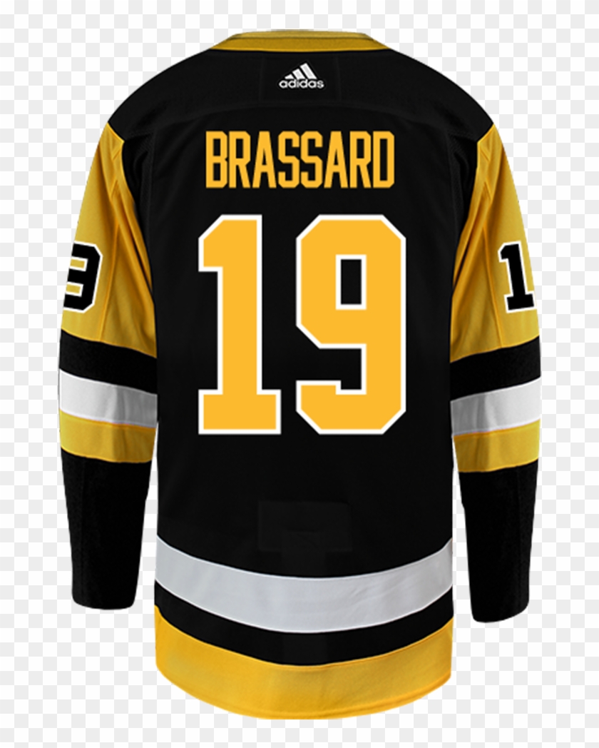 Derick Brassard Pittsburgh Penguins Adidas Authentic - Sports Jersey Clipart #2468316