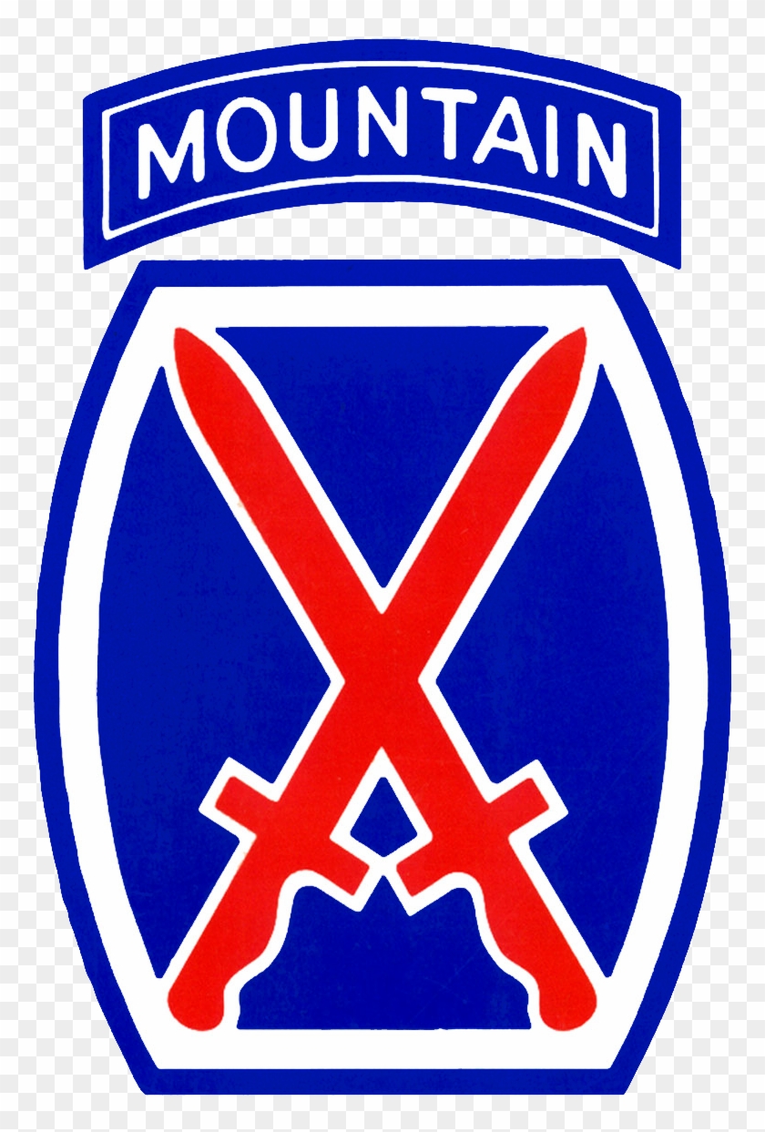 Please Use This 10th Mountain Division Logo - 10 Mountain Division Clipart