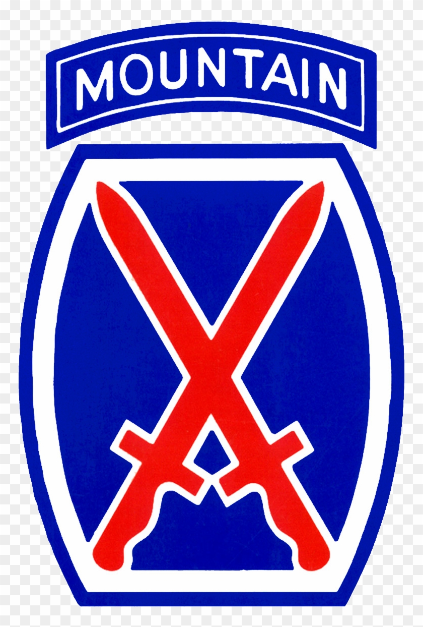 Please Use This 10th Mountain Division Logo - 10 Mountain Division Clipart #2468399