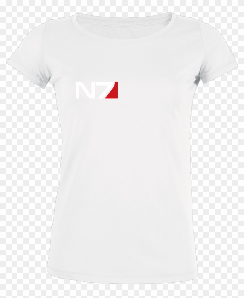 N7 Logo T-shirt Stella Loves Girlie Weiß - T-shirt Stella Clipart