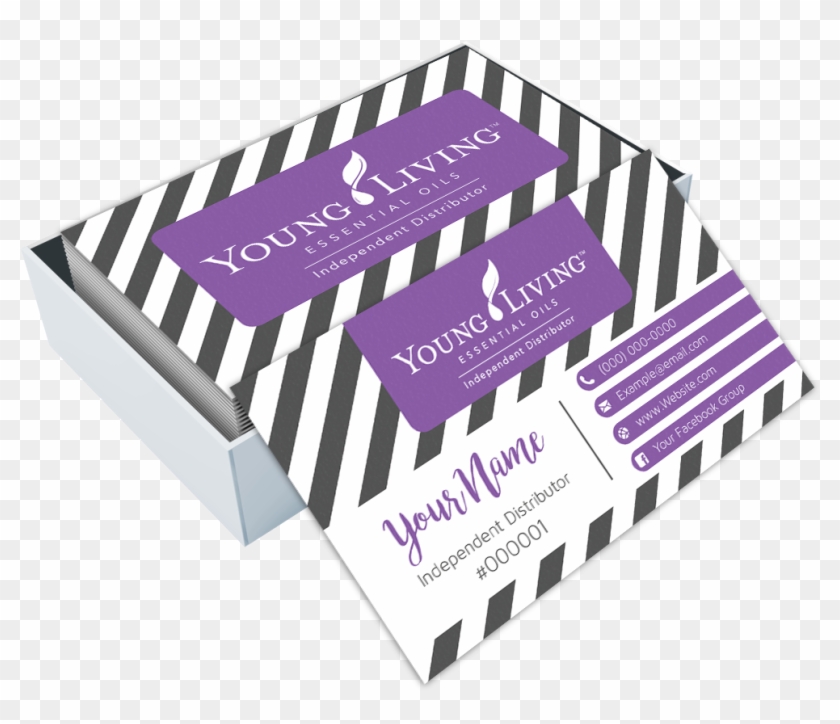Paparazzi Business Cards Transparent Background - Young Living Clipart