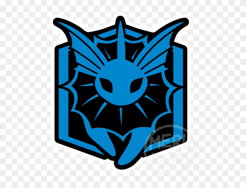 Team Mystic Vaporeon Sticker Meru Mori Clipart