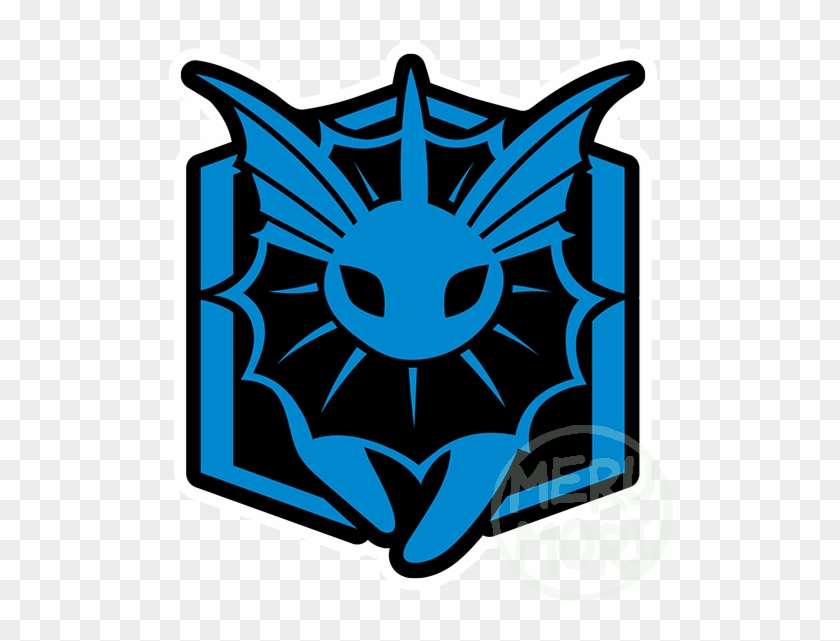 Team Mystic Vaporeon Sticker Meru Mori Clipart #2468653