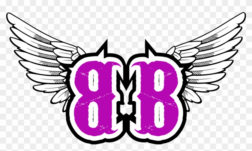 Image Bb Wings Png Wrestling Fandom Powered - Bb With Wings Logo Clipart #2468813