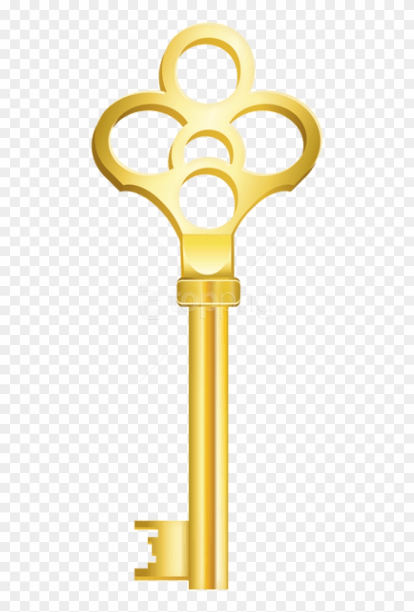 Clip Art Golden Key Png Transparent Png #2468943
