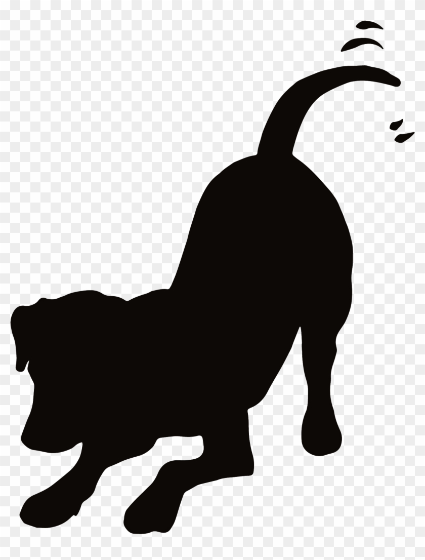Dog Silhouette Png Clipart #2468993
