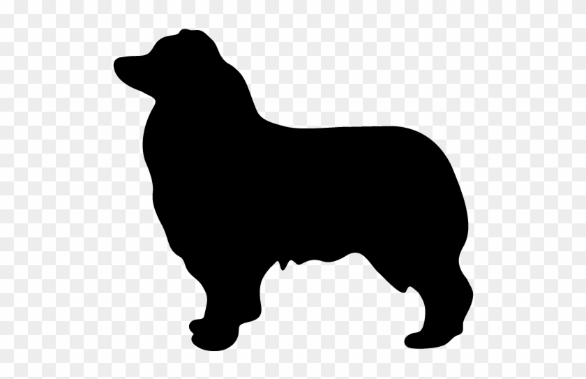 Svg Royalty Free Corgi Clipart Silhouette - Silhouette Australian Shepherd Clipart - Png Download