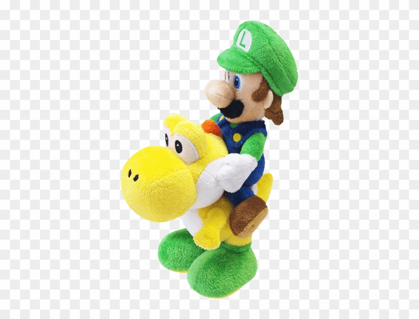 Plush Toys - Luigi Riding Yoshi Plush Clipart #2469142