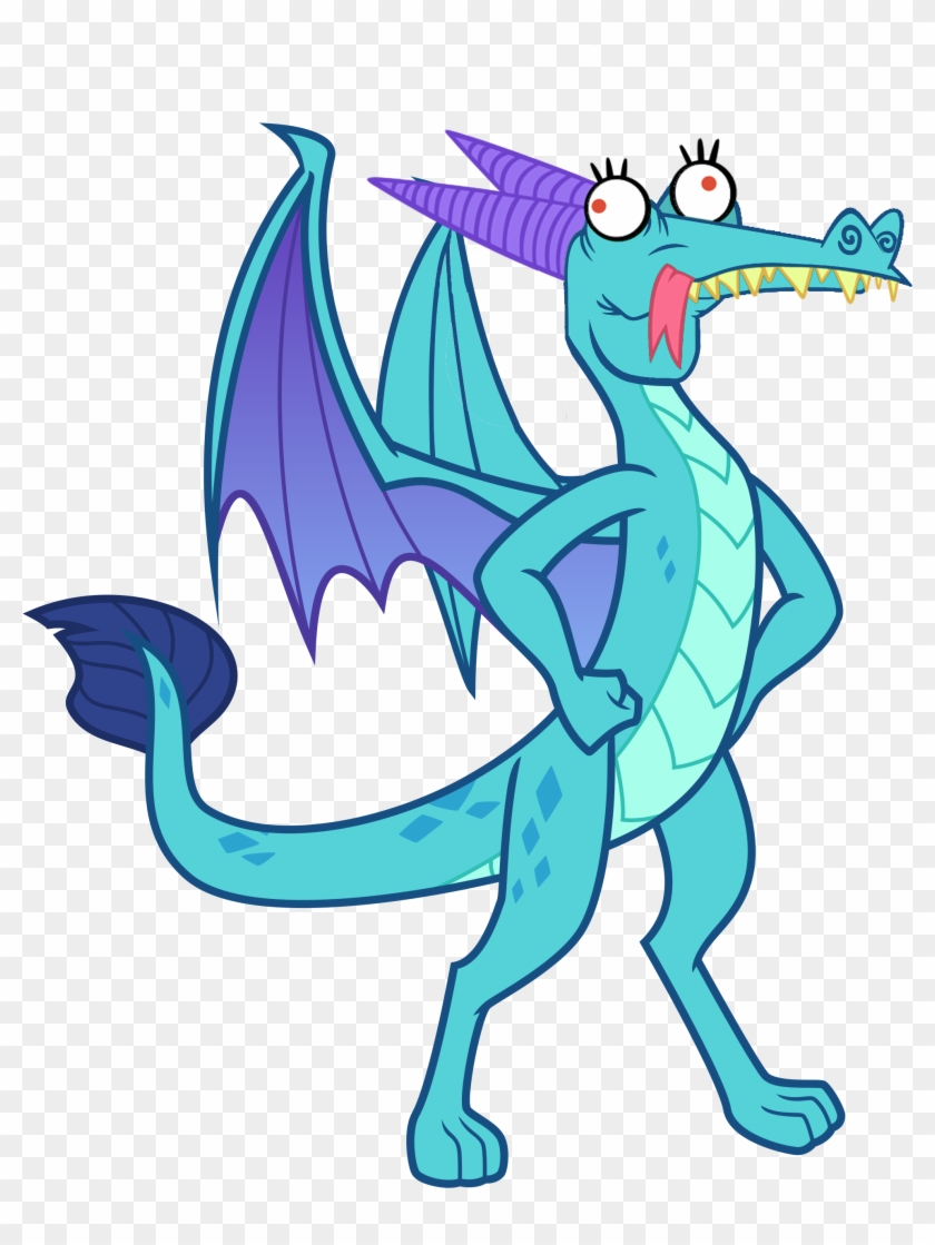 557 Kb Png - My Little Pony Dragon Clipart