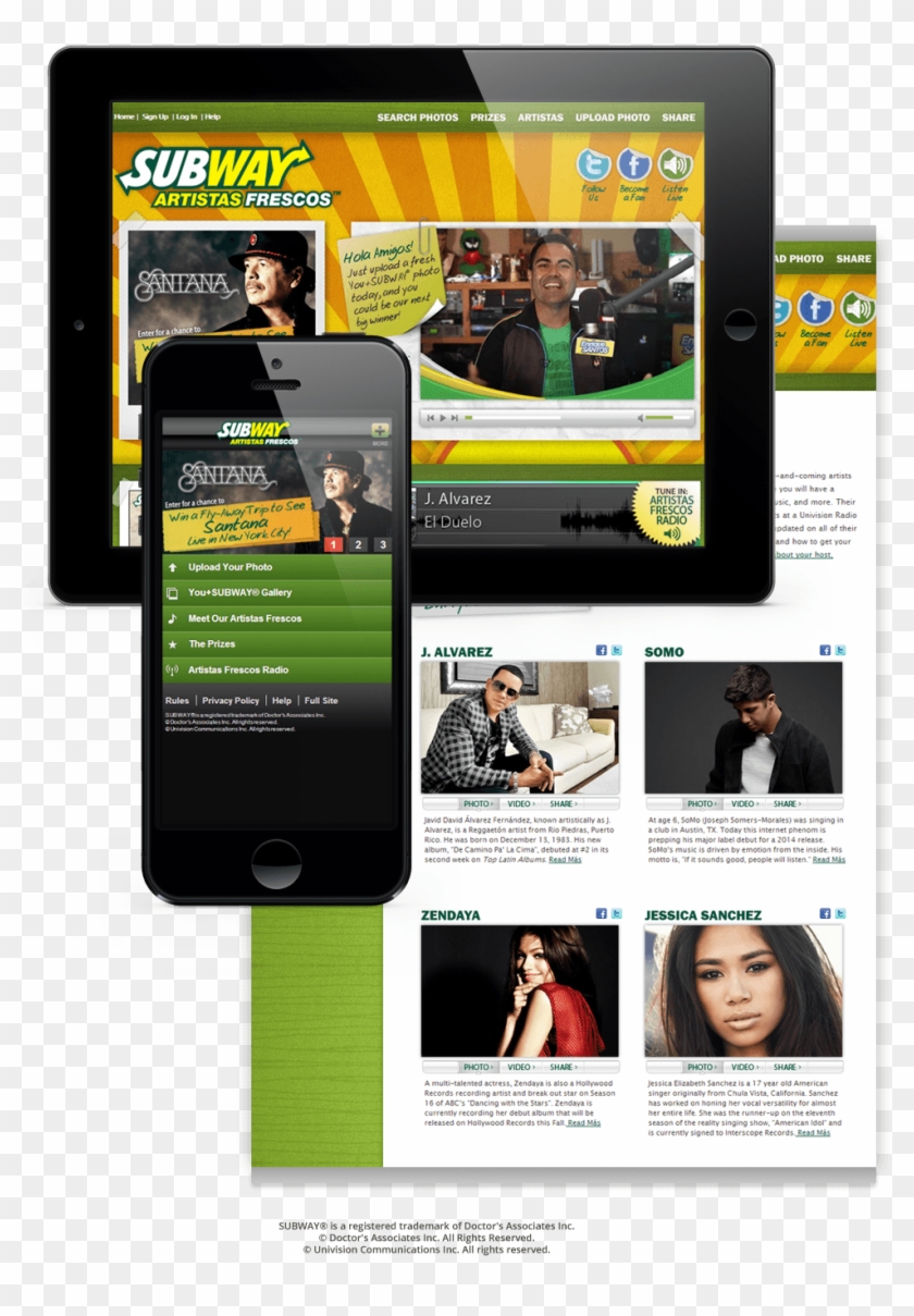 Subway Artistas Frescos™ - Subway Clipart