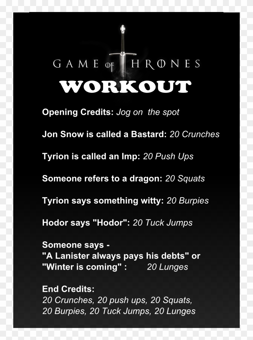 Workout Of The Week - Reign Tv Show Workout Clipart