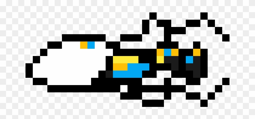 Portal Gun Pixel Art Champignon De Mario Clipart Pikpng