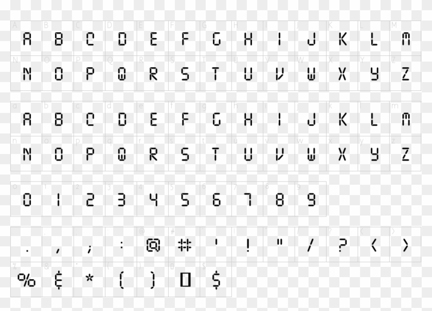 Ticking Time Bomb Font - Font Adlanta Clipart