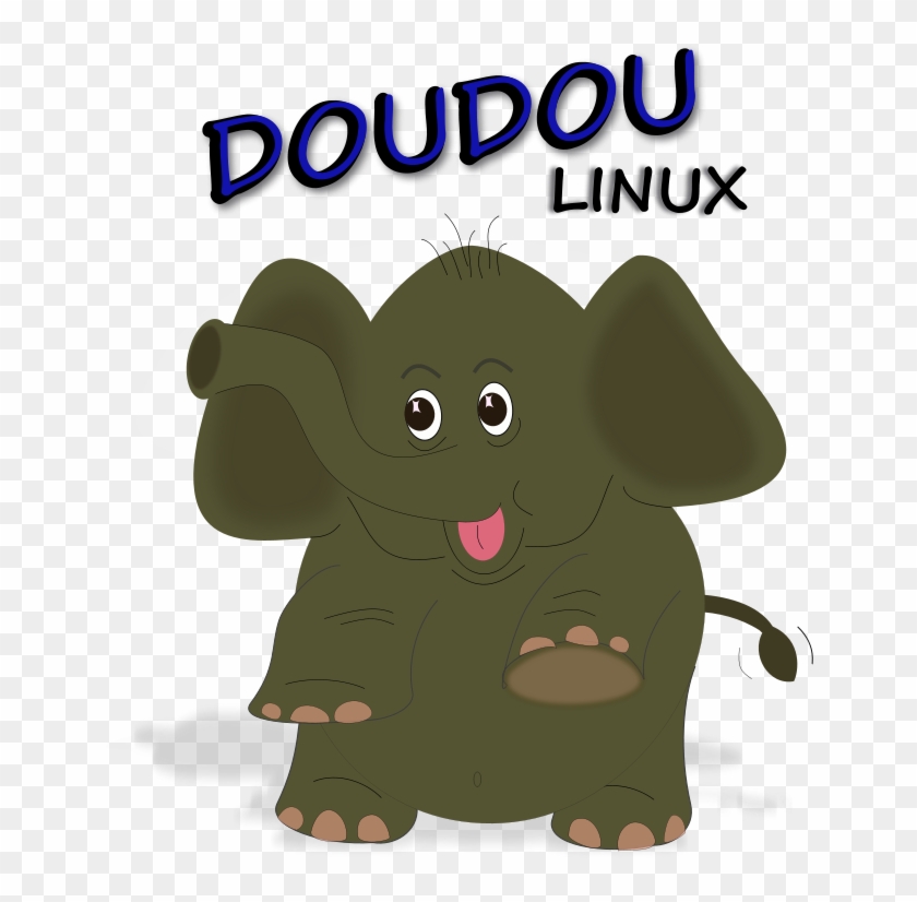 Doudou Linux Logo Contest Free Vector - Cartoon Clipart #2471189