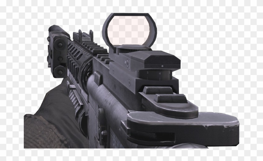 A Remastered Version Of Call Of Duty 4 Modern Warfare - Call Of Duty 4 M4a1 Clipart