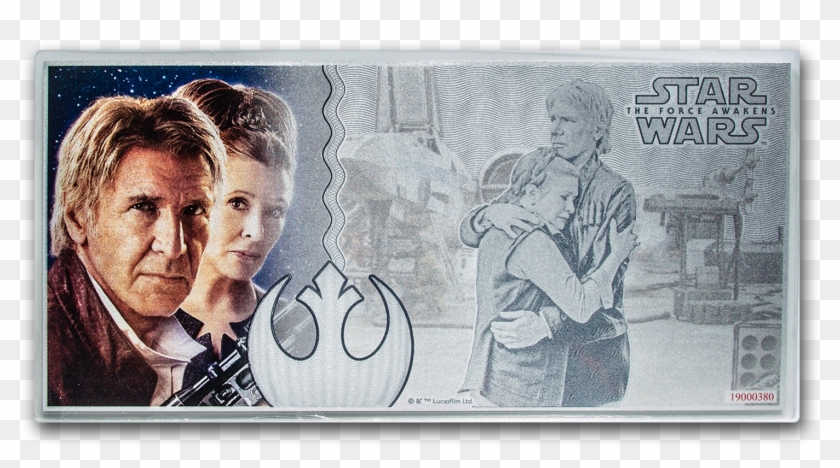 2019 5 Gr Silver $1 Note Star Wars The Force Awakens Clipart
