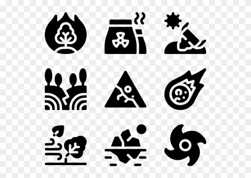 Natural Disaster - Metro Icons Clipart #2471425