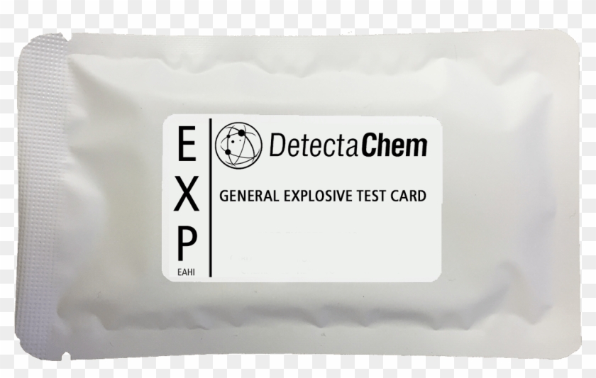 General Explosives Detection Card - Label Clipart #2471709