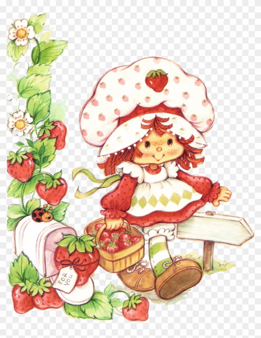 Strawberry Inspired - Strawberry Shortcake Vintage Cartoon Clipart #2471779