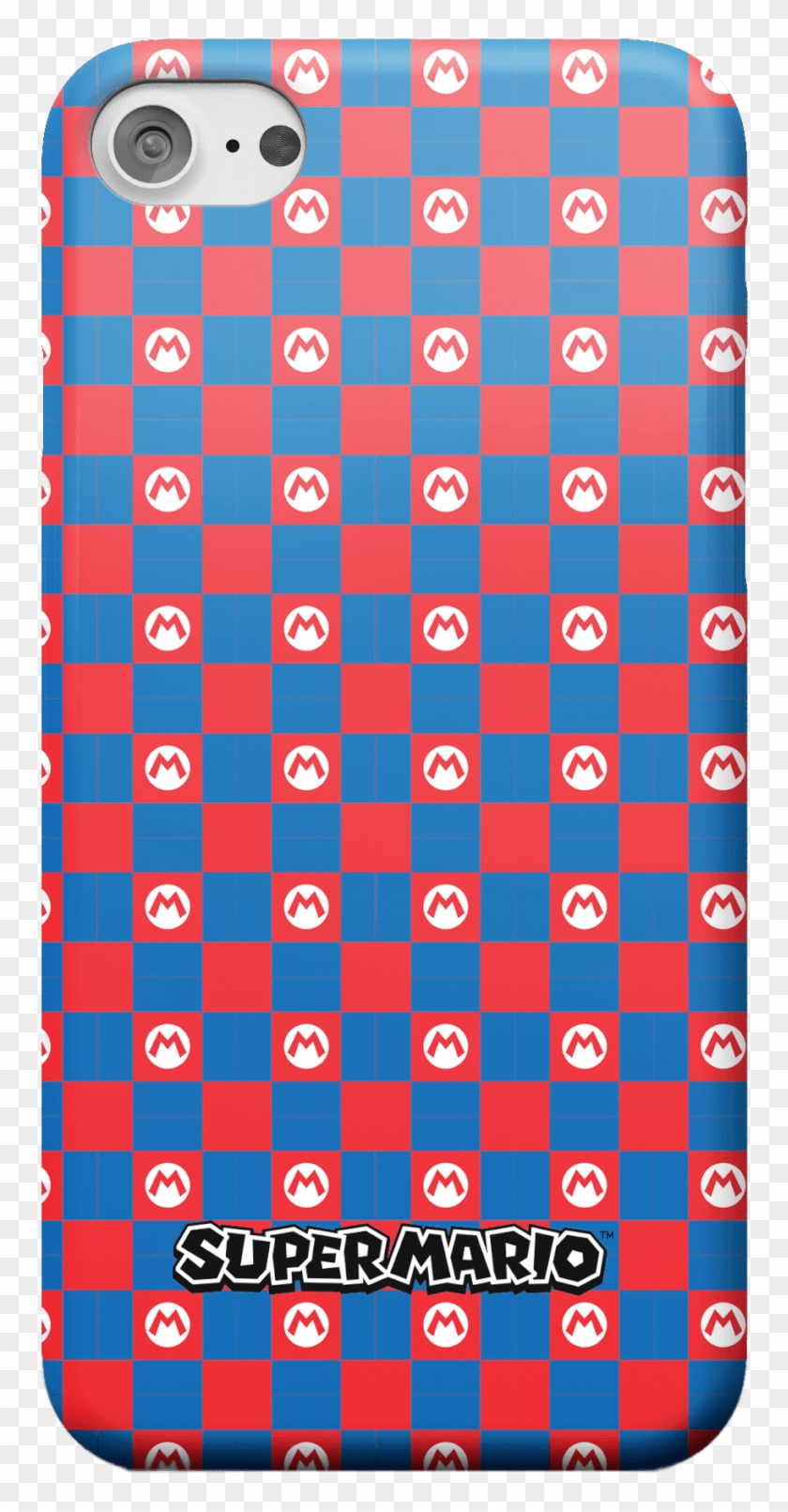 Nintendo Super Mario Checkerboard Pattern Phone Case - Mobile Phone Case Clipart #2471857