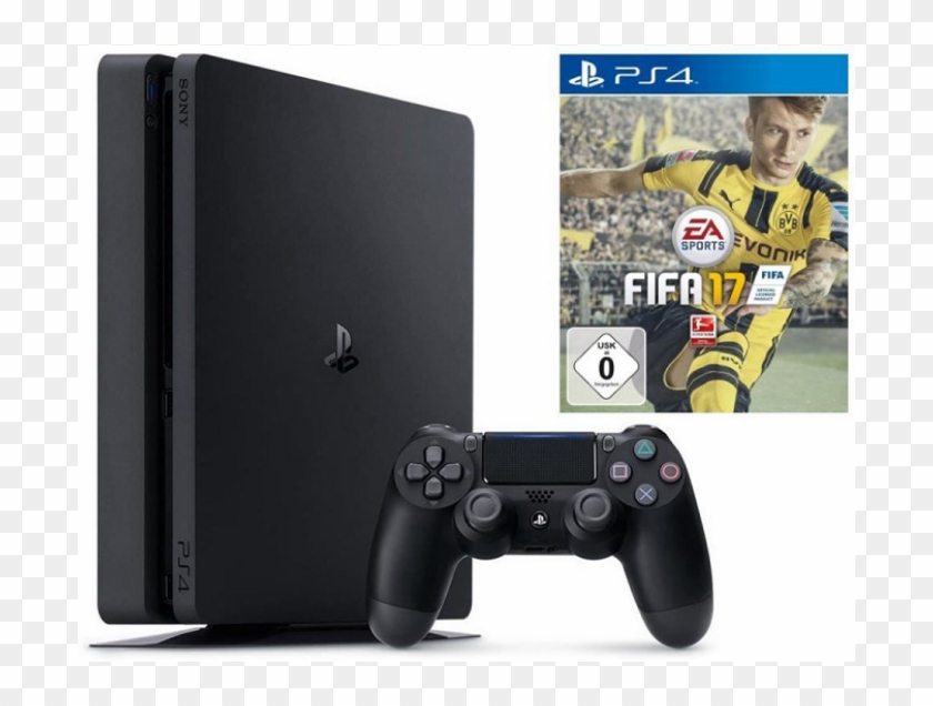 Playstation 4 ,sony,1tb,plus Fifa 17 ,controller,guarantee - بلايستيشن فيفا Png Clipart #2472057