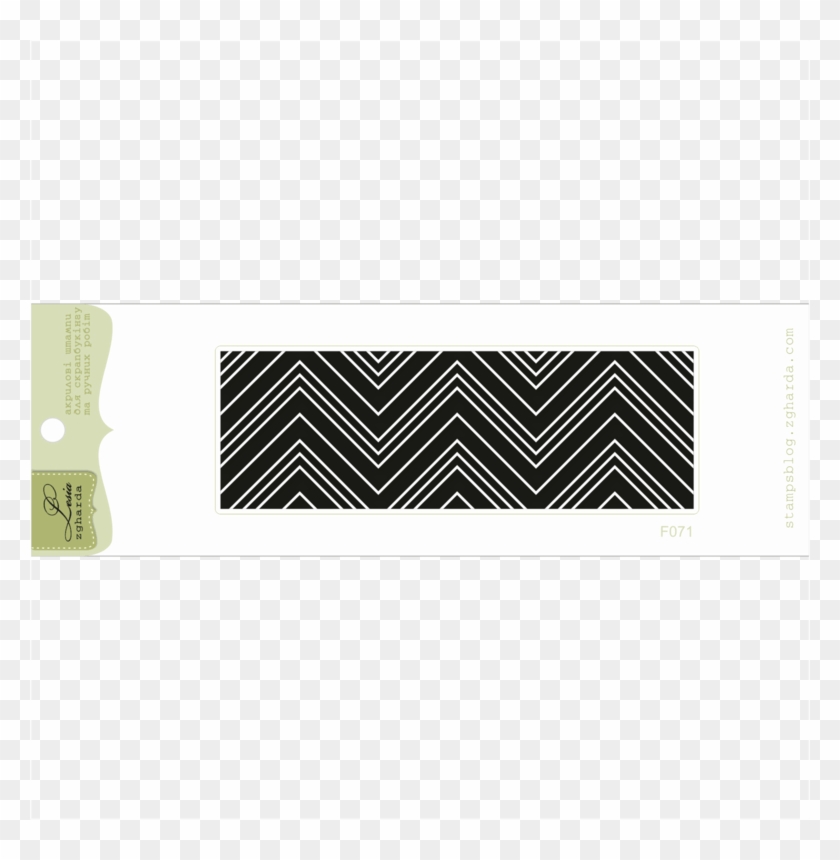 {f071} Stamp "chevron Large" - Paddle Clipart