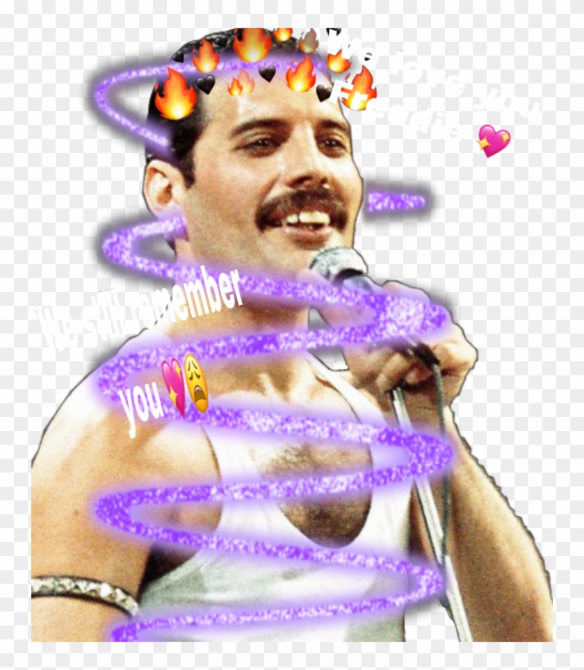 We Remember U Freddie 💖💖 - Poster Clipart #2472502