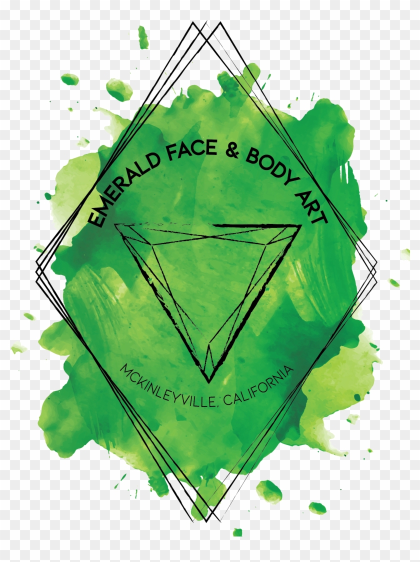 Emerald Face & Body Art By Alicia Boykin - Illustration Clipart #2472623