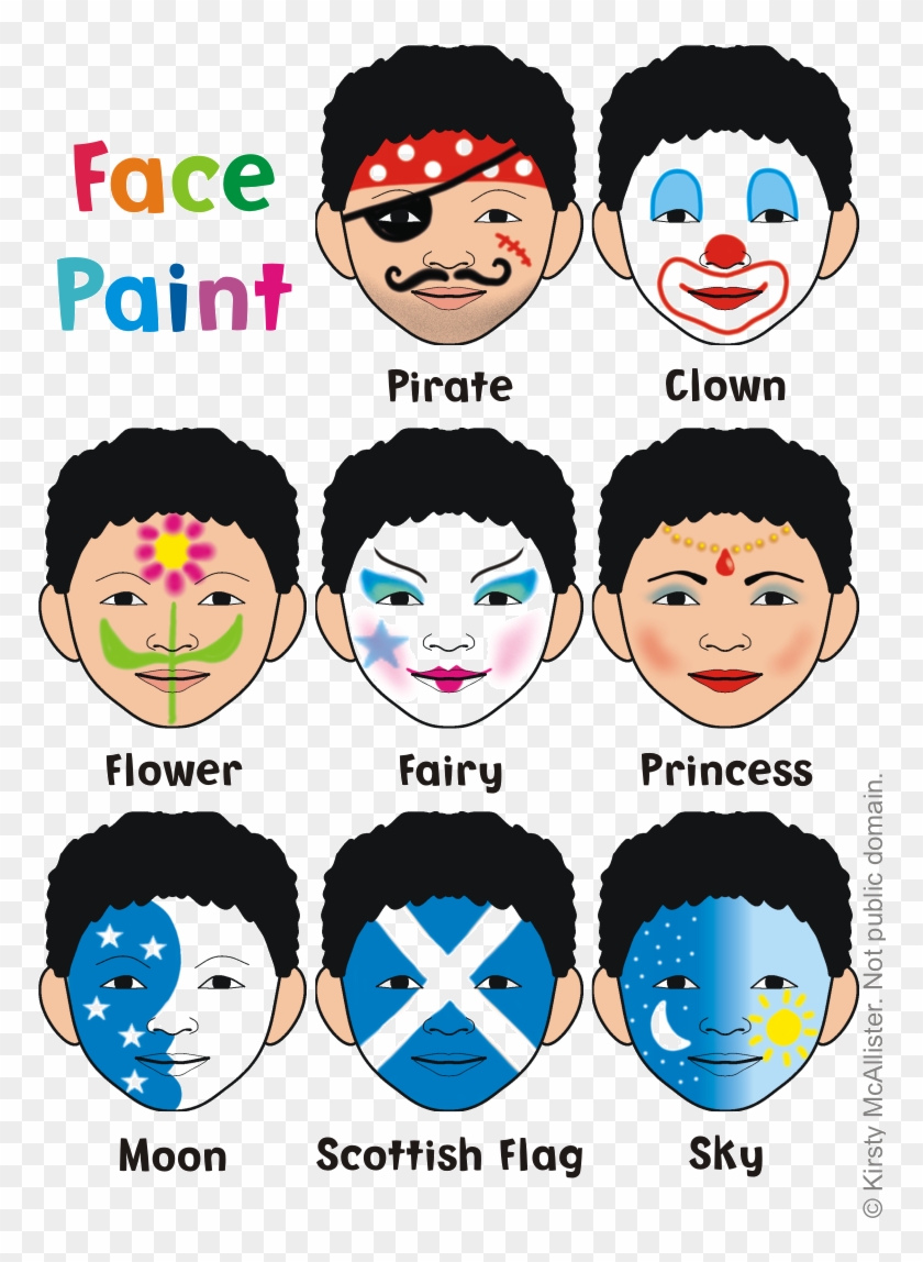 What I'd Really Like To Do Is Make Instruction Sheets - Beginner Tiger Face Paint Clipart #2472731