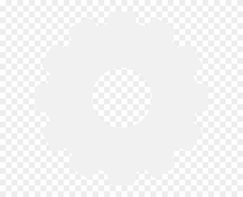 White Config Or Tool Vector Data For Free - Circle Clipart